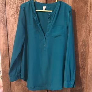 Bluish/green Blouse